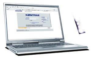 KOMTRAX The way to higher productivity KOMTRAX uses the latest wireless monitoring technology.