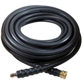 25-FOOT HIGH PRESSURE HOSE 25-foot High Pressure Hose is suited with M22 x 14mm EZ connect fittings at both ends for quick assembly.
