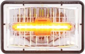 / Color Box 31151 High Beam with Amber Auxiliary Light - 1 Pc.