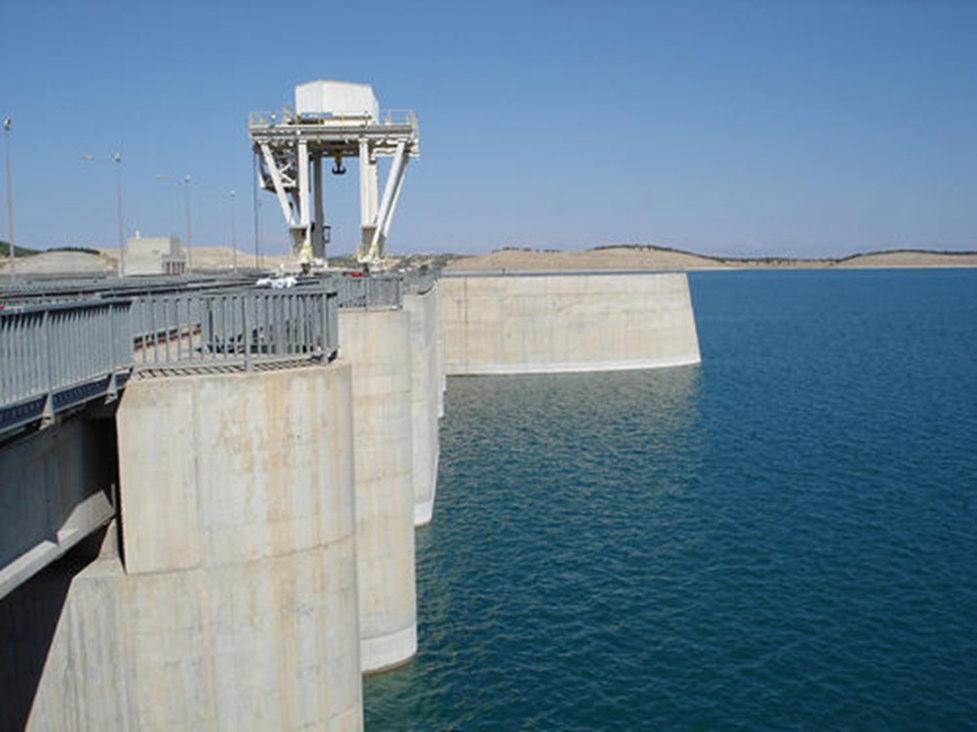 Dam on Indus River,