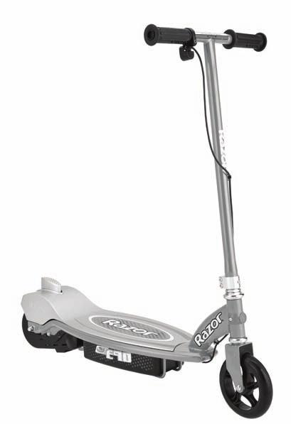 e90/accelerator series electric scooter NOTE: The unit must be traveling up to 3mph (5kmh) before motor will engage. Kick start up to 3mph (5kmh) while applying the throttle to engage motor.