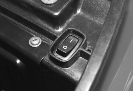 4-8 Power "Failure" Switch Function: Enhance the anti-theft function Use: 1. Keep the "Power Failure Switch" at "O" to disable start-up after the vehicle is parked.