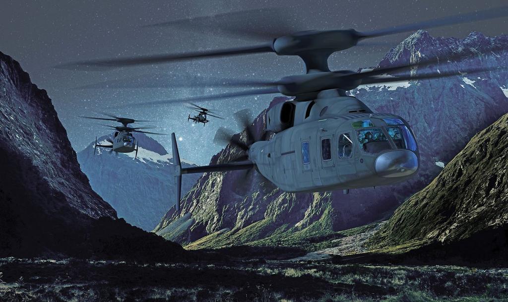 Getting Smart for FVL The Sikorsky-Boeing SB>1 Defiant aims to productionize coaxial compound helicopter technologies proven out on the smaller X2 and Raider demonstrators.