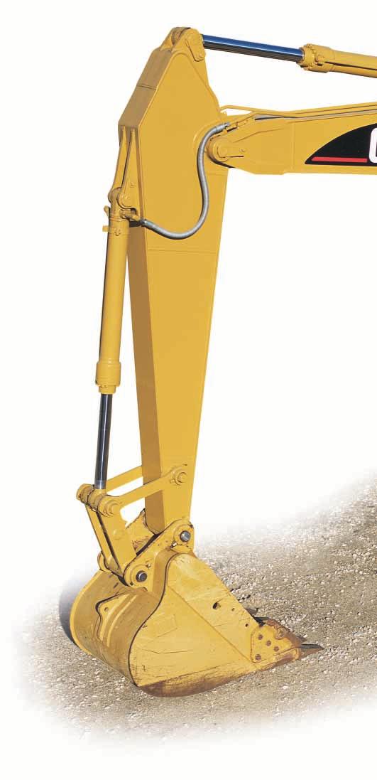 321C LCR Hydraulic Excavator The C Series incorporates innovations for improved performance and versatility.