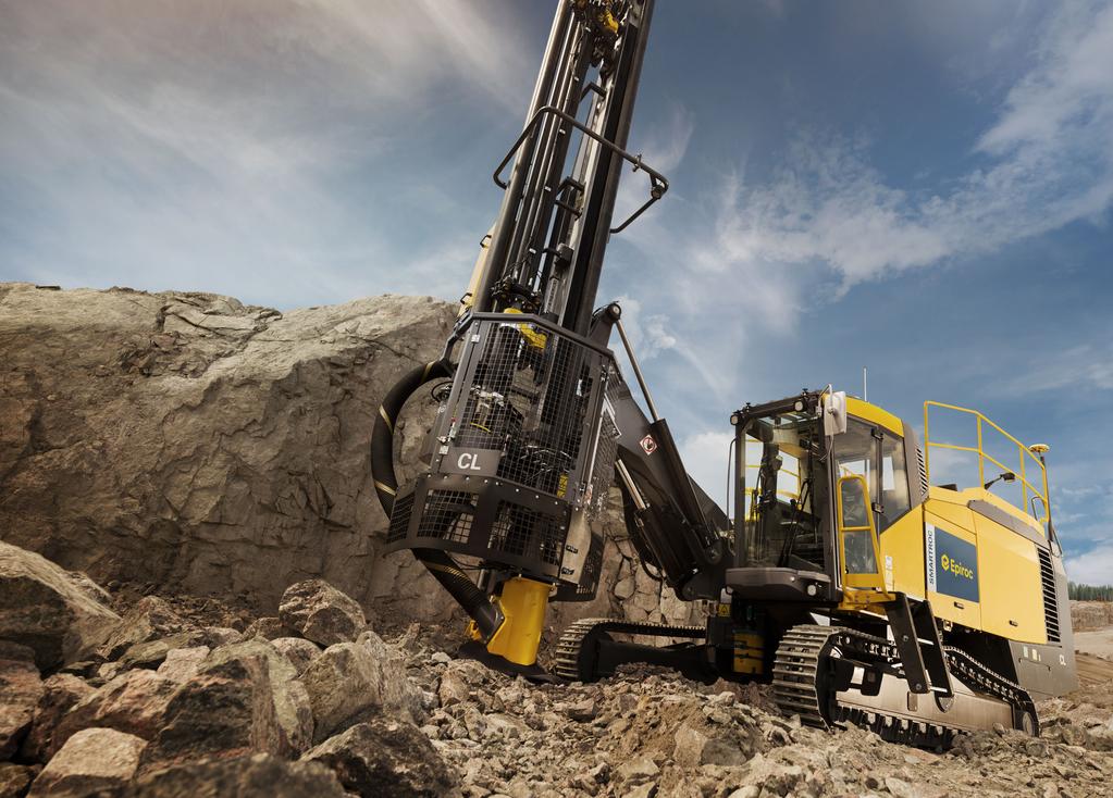 The SmartROC CL is built to beat the rock The fuel-efficient SmartROC CL is one of the most powerful and versatile surface drill rigs we ve ever built.