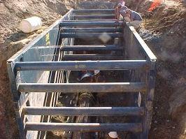 8M Series Steel Products This trench shield is engineered to the realities of profitable pipe laying.