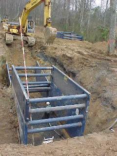 The 4L Series trench shield is ideal for contractors who typically excavate to depths of 12 to 15 feet.