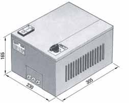 Generl informtion Height of swith 25 mm 3-phse urrent speed setting for wll ssemly (with 5 steps) Type Voltge Current Mss TCD 020-AA01-05 3~ VAC (50/60 Hz) 2,0 A 9,5 kg TCD 040-AA01-05 3~ VAC (50/60