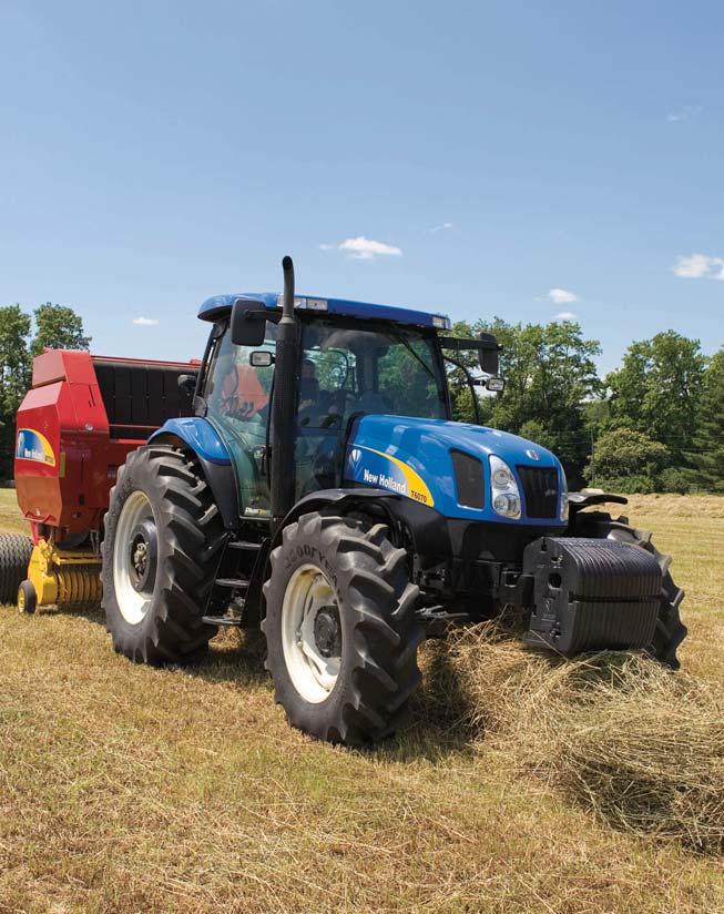 New Holland T6000 Series Tractors 80 to 135 PTO