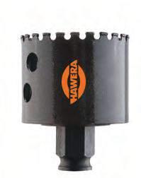 Diamond drilling 67 Hawera diamond wet drill bits and holesaws: Precise drilling in hard tiles Diamond wet drill bits XH Ceramics Diameter mm Working length mm Overall length mm 5 30 65 E F 00Y 265