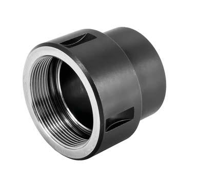 1 Collet Sleeves Cap nuts for collet sleeves 2 continuation... A = main spindle B = sub spindle INDEX 25 D ECR-INDE-25/F35 72.00 M63x2.00L 31.50 162E/F35* ECR-INDE-25/F27 72.00 M63x2.00L 31.50 147E/F27 ECR-INDE-25/F28 72.