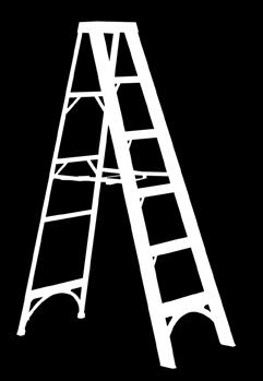 Single Sided Step Ladders Single Sided Step Ladder 120kg Domestic Height: 0.9m (3ft) Weight: 4.2kg Code: M003-D Height: 1.8m (6ft) Weight: 7.6kg Code: M006-D Height: 2.4m (8ft) Weight: 10.