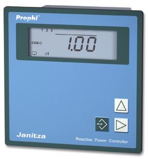 Chapter 04 Prophi Power factor controller Power Factor Controller Prophi Optimised control for long lifespan The Prophi power factor controller has an optimised control mode.