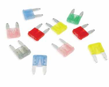 MINI 42 Fuse The MINI 42 volt fuse rated at 58 volts DC was designed for use in 42- volt systems yet maintains the same performance characteristics and terminal footprint as the standard Mini fuse.