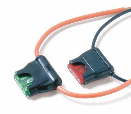 Fuseholders ATO Blade Fuse In-Line Panel Mount Fuseholder The In-Line Panel Mount Fuseholder provides an easy and quick mounting alternative when specifying ATO Fuses.