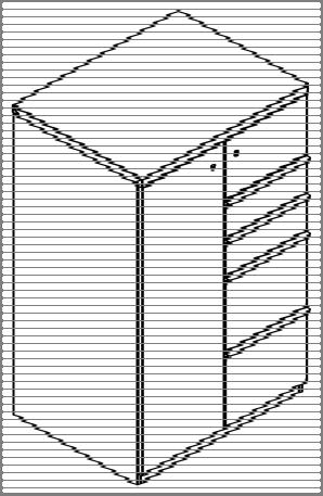Series 2 Dividends Front Storage 50 High tower with one box and two file drawers and door and wardrobe (left hand shown) left hand 29 7 /8 23 1 /2 48 5 /16 Y DT3WSLH5030BFFL 2,522. 2,900. 3,025.