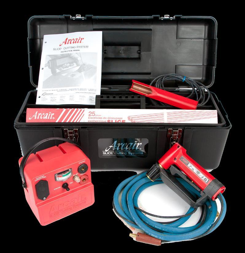 SLICE Battery Pack 63-991-007CE Includes inside a rugged tool box carrying case: SLICE