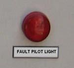 When the system is healthy and starts on pressing this button, the run pilot light lights up.