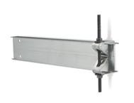 Uses 1 2" threaded rod (order separately) For use with up to "-wide tray Load capacity is 700 lb.