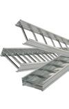 luminum Tray 6" Straight Sections, Series 4-6, 5-6, 6-6 Ladder, Ventilated and Solid Trough = luminum Support Span Style H = H-eam Series 4 = Series 4 5 = Series 5 6 = Series 6 Feet Series 6 8 10 14