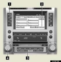 Audio System (With Navigation System) Basic operation Display the audio control screen Sound quality modes Audio sources