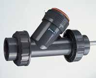 Valve Selection Size (inches) Body Material 1/2 PVC 3/4 PVC 1 PVC 1-1/4 PVC O-ring Material IPS Socket IPEX Part Number FNPT Threaded ANSI Flanged EPDM 053346 053879 Viton 053289 053885 EPDM 053347