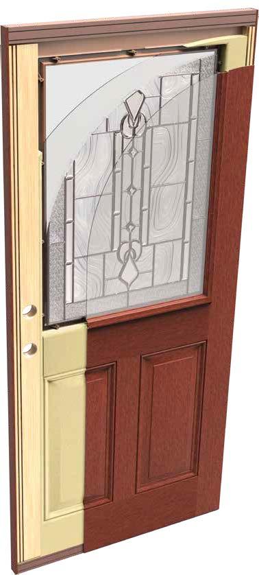 Therma-Tru Doors Door Construction Classic-Craft doors offer the authentic look of wood. It s virtually impossible to tell the difference. But the beauty goes beyond skin deep.