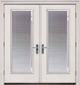 Hinged Patio Doors Internal Blinds 253 Available Door Styles