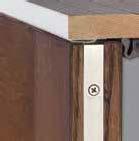 ) Classic-Craft 7-Shape Pads Colors: Bronze White Sills: Composite Adjustable Hardwood Adjustable Basic