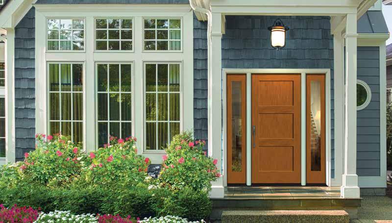 Classic-Craft American Style CollectionTM Shaker-Style Door & Sidelite Expansion Therma-Tru Doors 5 Simplicity meets sophistication.