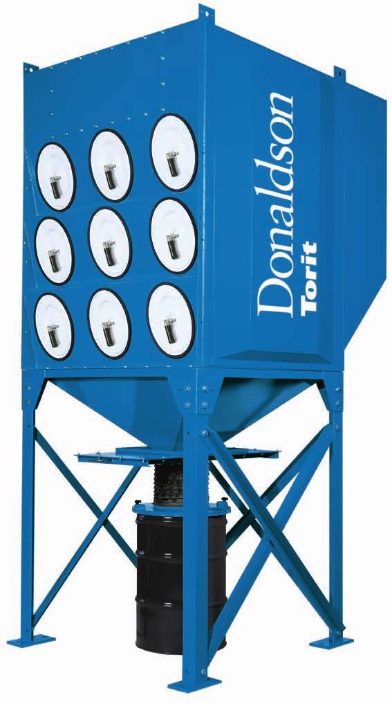 A FAMILY OF OVER-ACHIEVERS The high performance Downflo Oval (DFO) family of over-achieving dust collectors provides up to 25 percent more filtration capacity than other same-sized cartridge