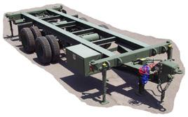 configurations can be developed for more general commercial use Accessories included are: 1 hydraulic bottle jack 1 double end truck wench 4 leveling jacks 1 spare tire Single folding step, rear