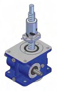 Screw jacks with travelling ball nut (Md.B).1 MA Series Md.