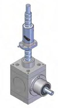 Screw jacks with travelling ball nut (Md.B).