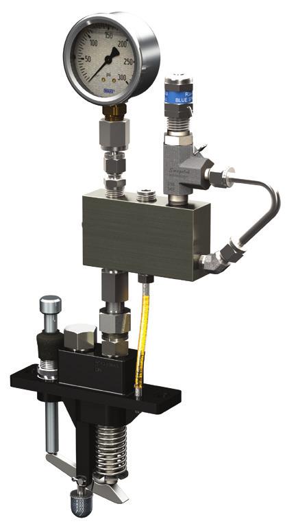 Lubrication Accessories SPTD SINGLE POINT TEST DEVICE CPI s SPTD single point test device is capable of monitoring a single lubrication