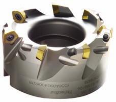 V555 & V556 High Feed Milling System Save time and reduce production costs with high productivity milling cutters.
