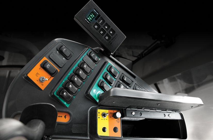 GUIDANCE & CONTROL OPTIMUM CONTROL MEANS MAXIMUM EFFICIENCY. Thoughtfully designed, well laid-out controls let operators make the most of every hour in the field.