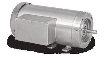 4 BALDOR-RELIANCE FOOD SAFE STAINLESS STEEL NEMA MOTORS Reliability & safety Reliability in intense cleaning environments How do you know if your facility's equipment is able to withstand Clean in