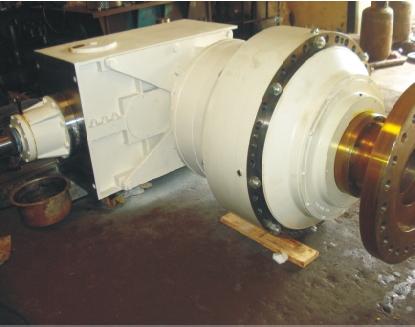 Spur, Helical Gear Planets, Sun Gear Pinion, Ring Gear, Planet Carrier and spline shafts for planetary speed reducers.