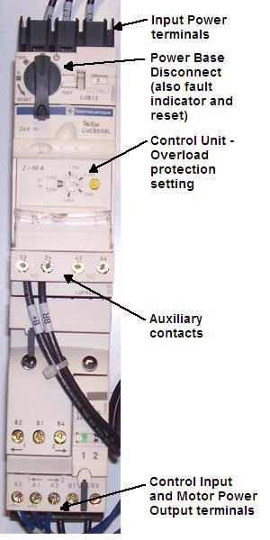 PowerLift Maintenance Manual PAGE 20 Figure 17: Fixed Speed Starter Module Variable speed machines Variable speed machines are controlled by an electronic drive module as well as being protected by a