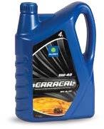 CARACAL 5W-40 New Generation High Performance Engine Oil Technology CARACAL 5W-40 is an engine oil that has been formulated with an excellent combination of synthetic base oils and special additives.