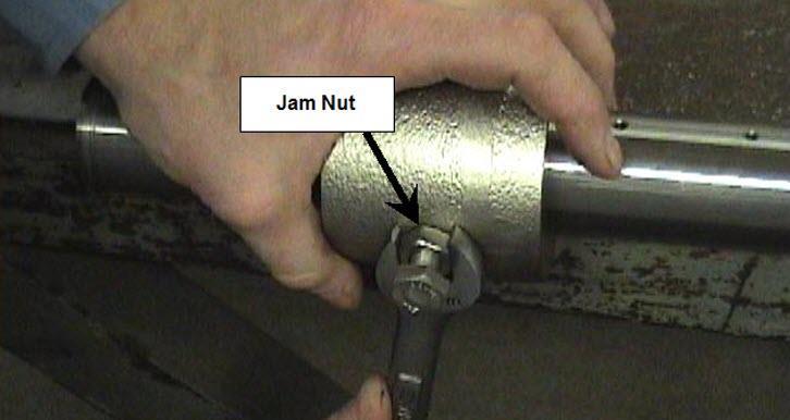 2.4. Tighten the jam nut. Step 3. Grease all scissor arm bearings. 3.1.