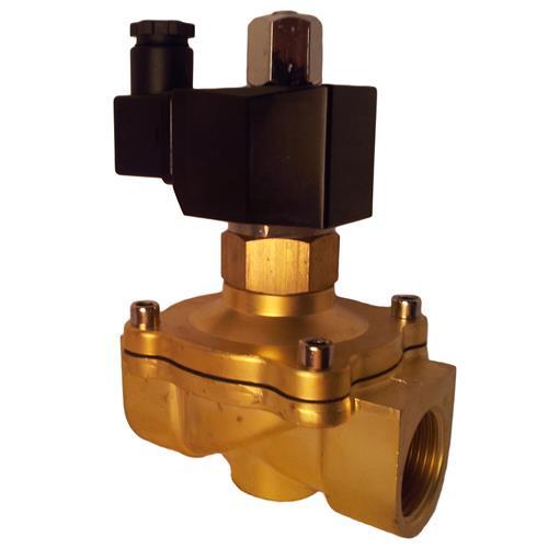 2/2-WAY SEMI-DIRECT OPERATED NORMALLY OPEN Solenoid Valve DF-SB-series The DF-DB is a semi-direct operated 2/2-way solenoid valve. The valve is normally open.