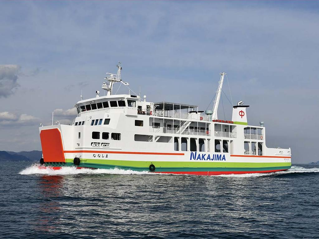 Naikai completes 775GT passenger/car ferry for domestic owner No. 389 Jun. - Jul. Page 4 Namura completes 115,000DWT-type Aframax tanker, SPERCHIOS Namura Shipbuilding Co., Ltd.