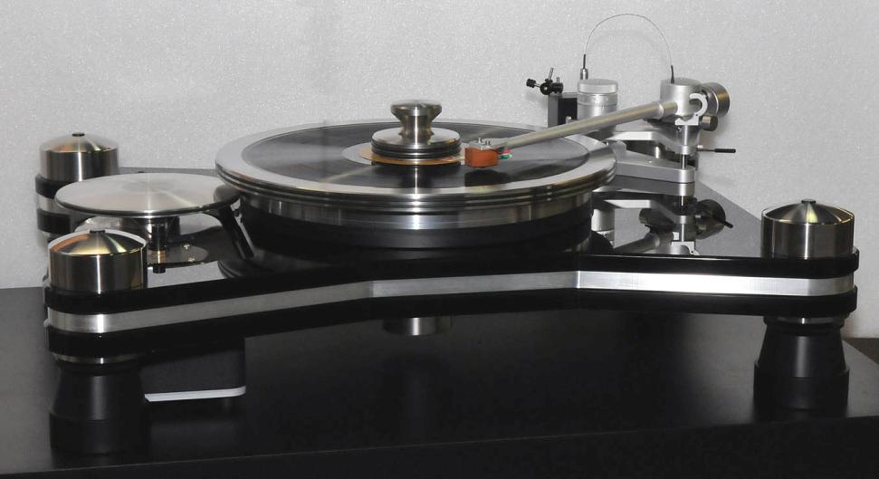 THE HR-X RIM DRIVE REFERENCE TURNTABLE & JMW-12.
