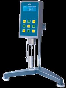 Rotary V VIS-8, Digital Basic Rotary Viscometer Direct readout of all measurement parameters on an illuminated Liquid Crystal Display Data on screen: Speed selected: RPM