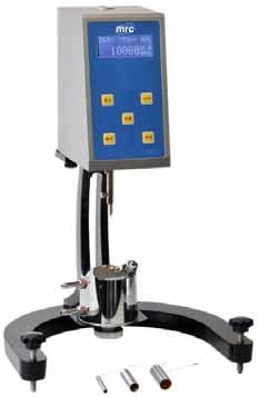 V Rotary Professional, Rotational Viscometer VIS-LDV1P Direct readout of all measurement parameters on an illuminated Liquid Crystal Display Data on screen: Speed selected: r.p.m. Spindle selected: S.