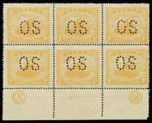 [Government Regulations required that any Official stamps sold to the public had to be cancelled to prevent their unauthorised usage
