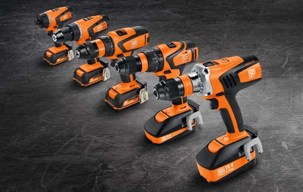 FEIN'S RANGE OF CORDLESS DRILL/DRIVERS Tailored performance perfectly matched to all your needs.