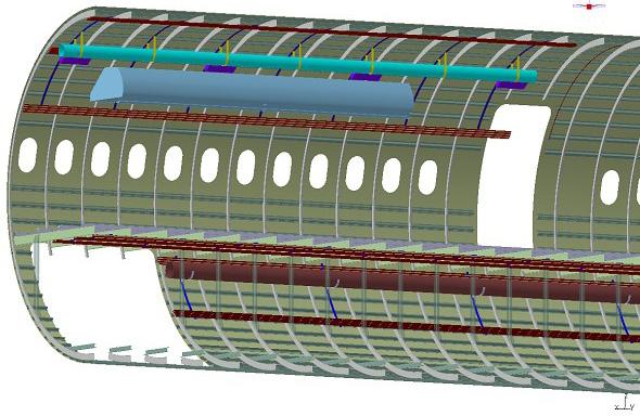 Final Activity Report NACRE Integrated Project N 516068 2005 2010 FP6-2003-Aero-1 Figure 126: Ramp size comparison between conventional and new designs The benefits of this design principle for the